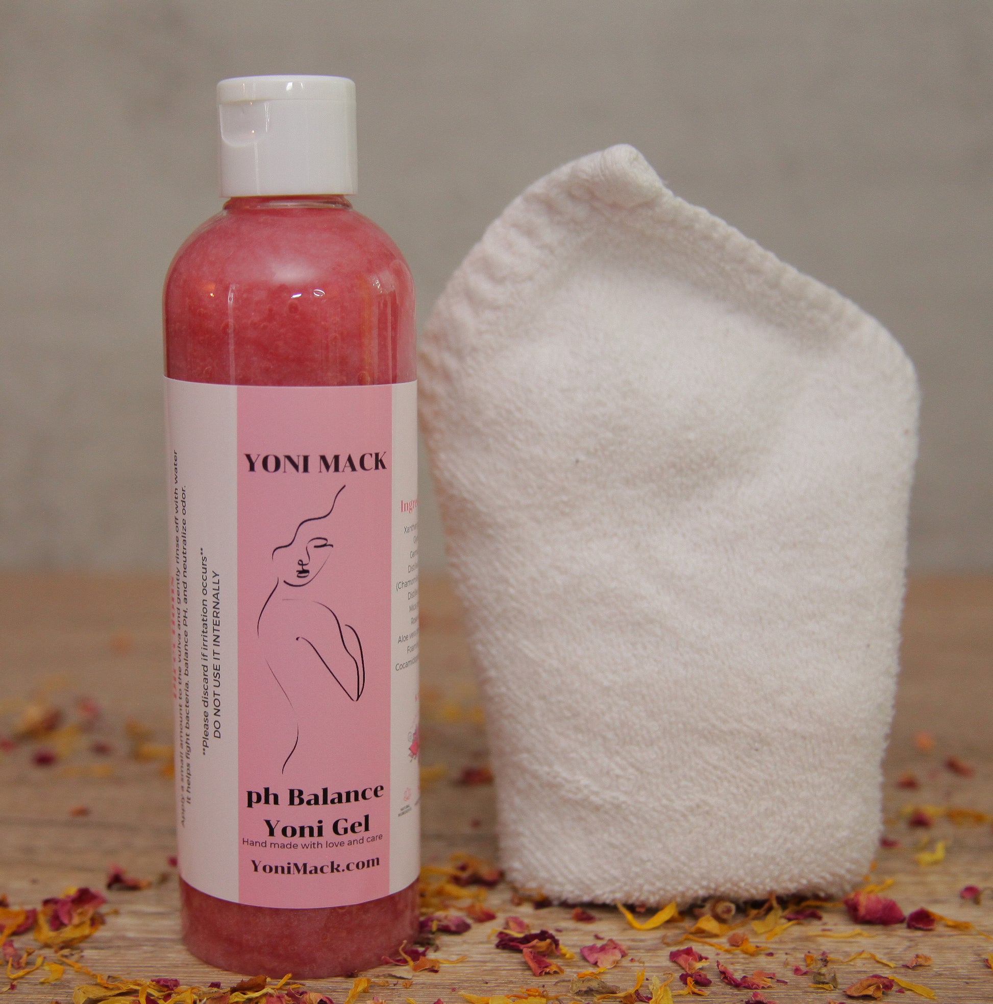 Organic Yoni Shower Gel - Natural pH Balanced Feminine Wash