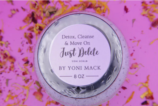 Just Delete – Emulsified Yoni Sugar Scrub (8oz)