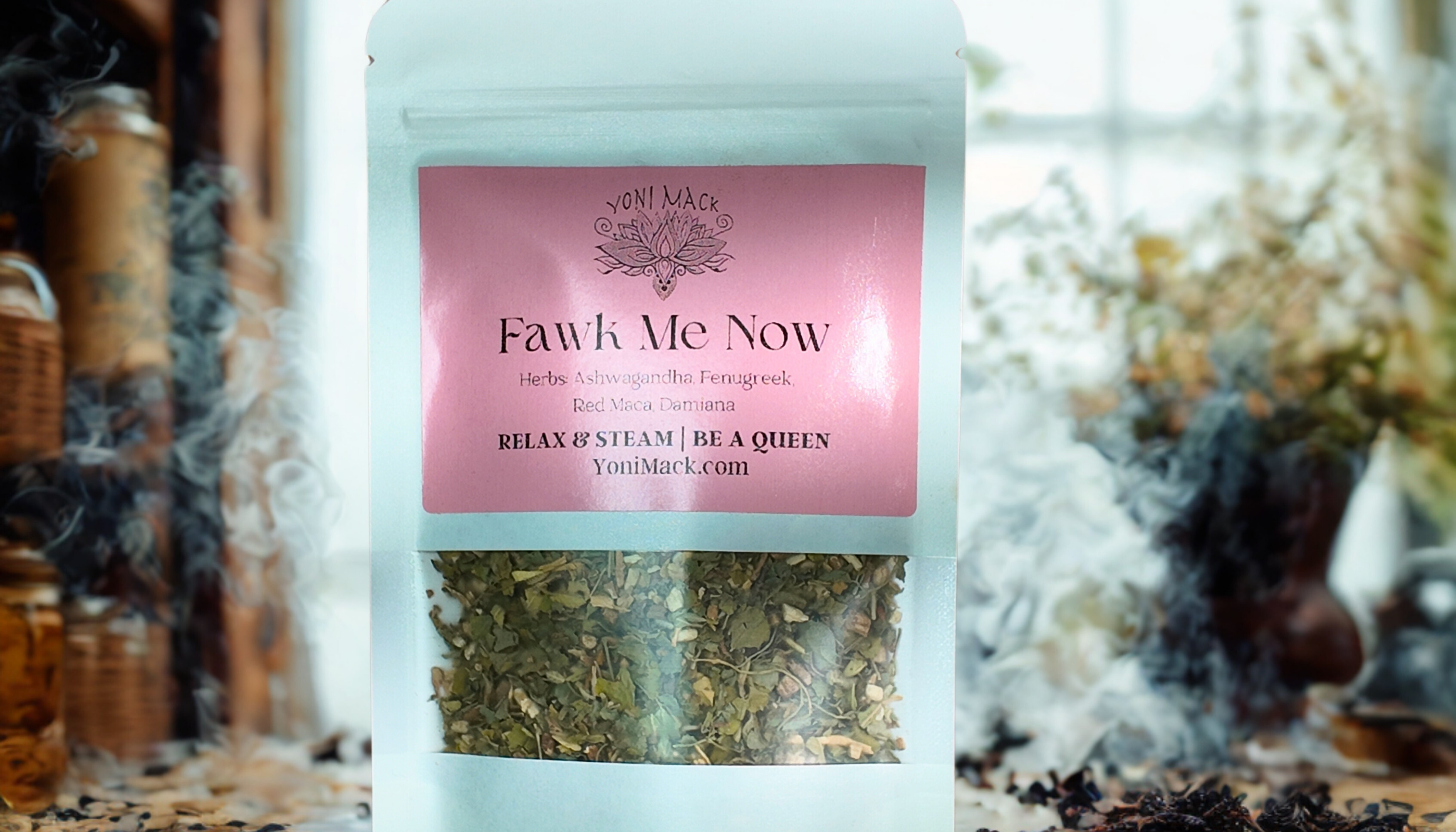 Fawk Me Now Yoni Herbs - Natural Libido Enhancement and Sensuality Blend