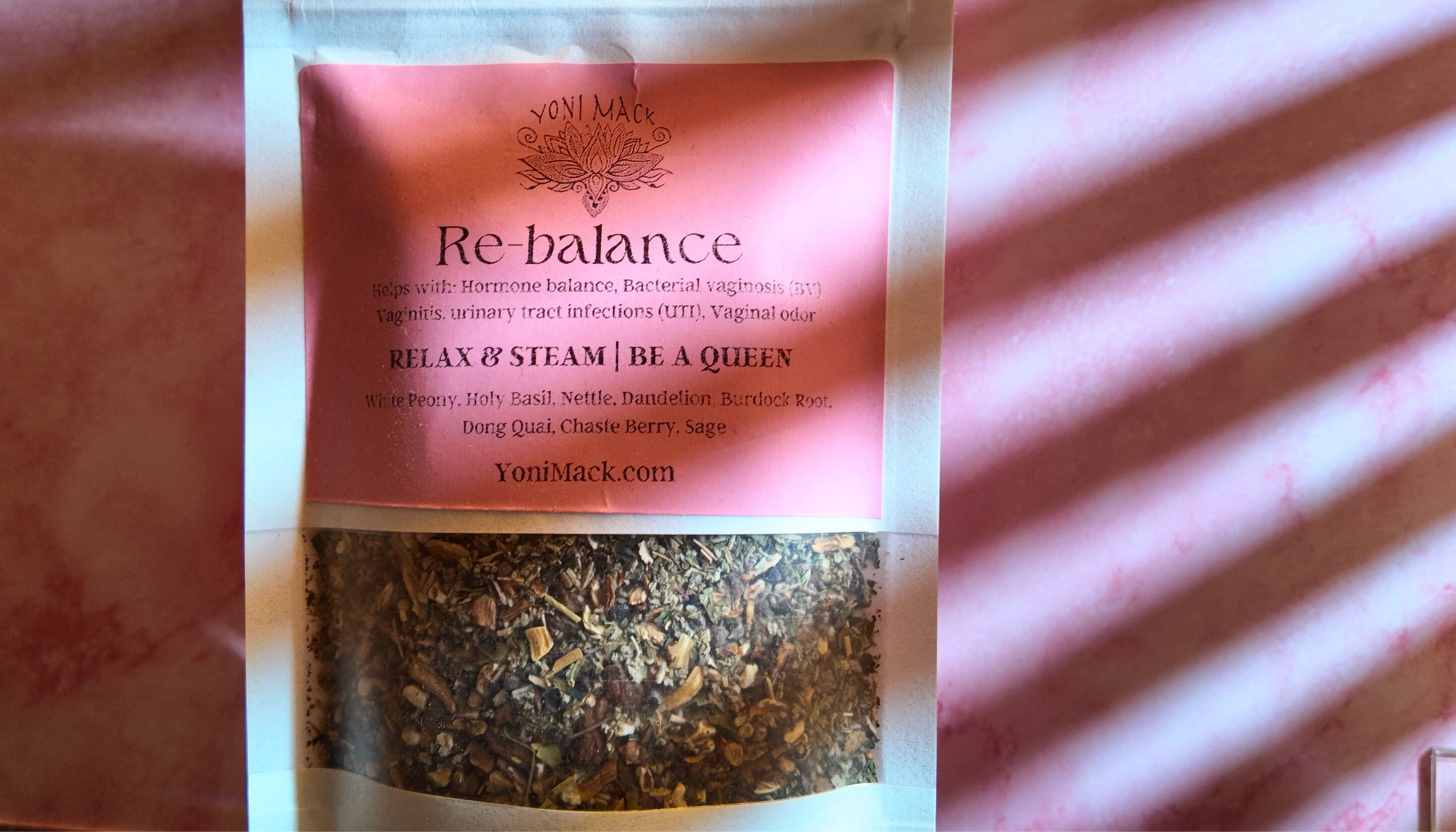 Rebalance Yoni Herbs - Natural Hormone and Cycle Support Blend