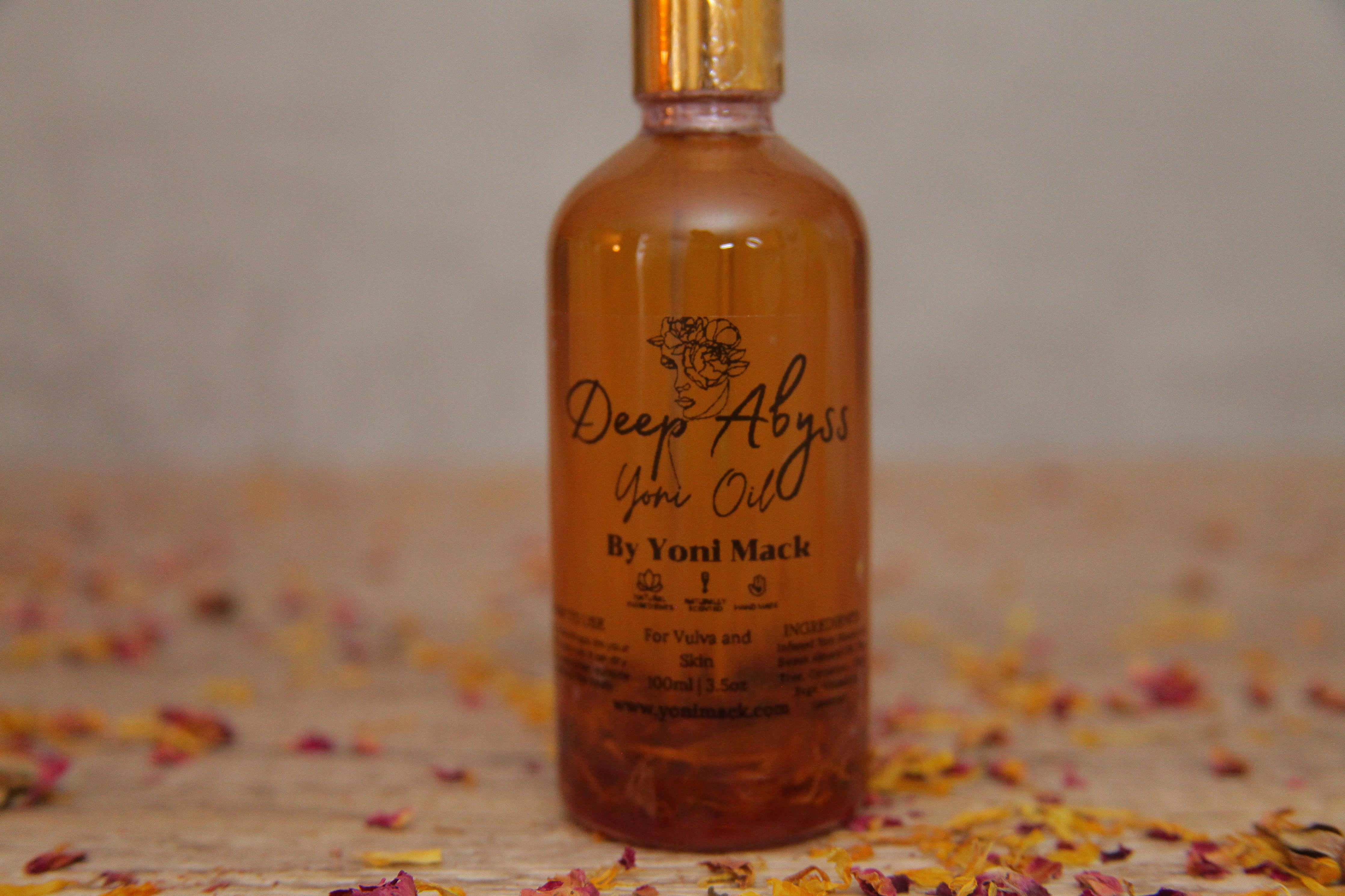 Sacred Yoni Oil - Natural Feminine Moisturizer for Intimate Care