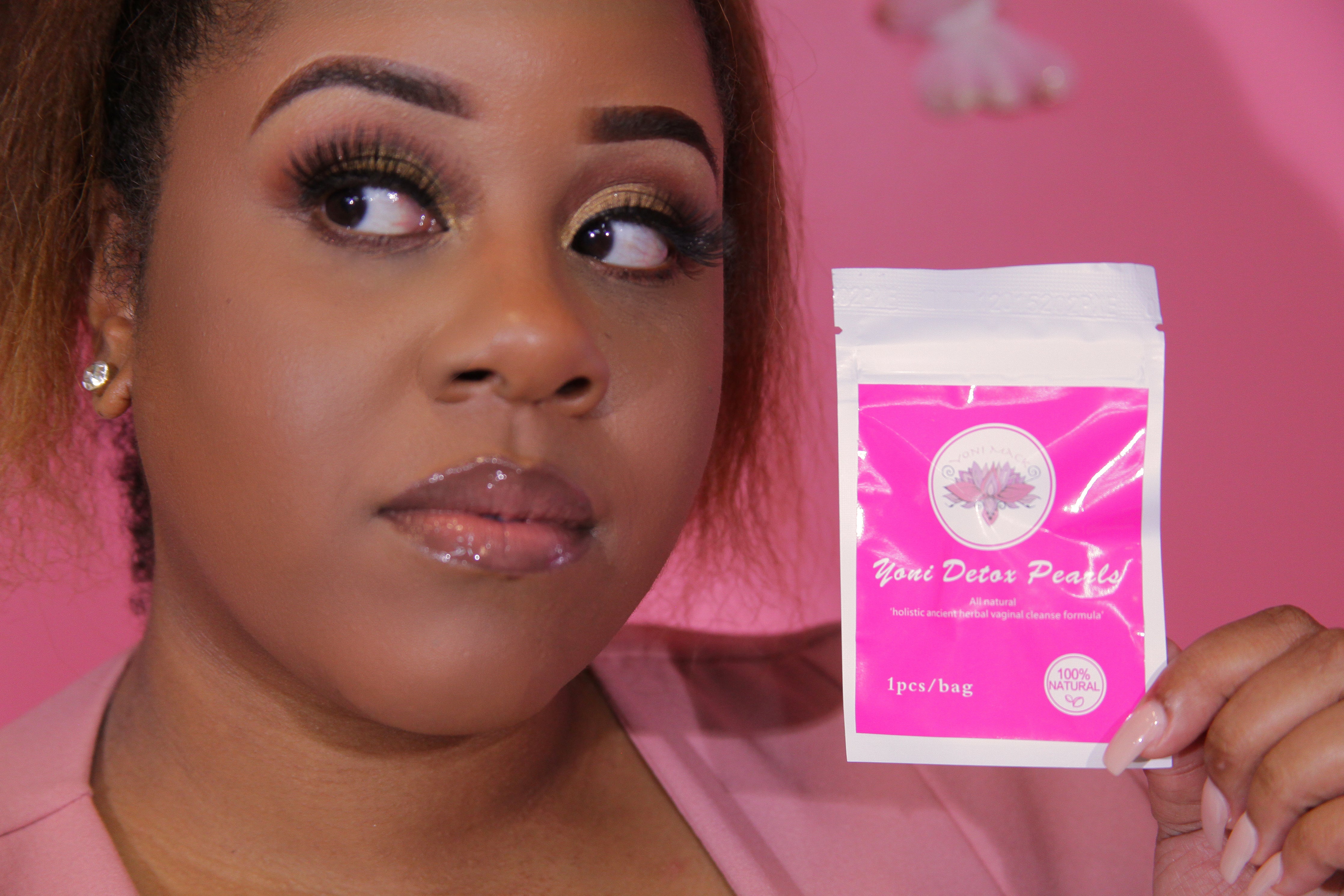 3 Yoni Detox Pearls with Applicator - Natural Feminine Detox and Cleansing