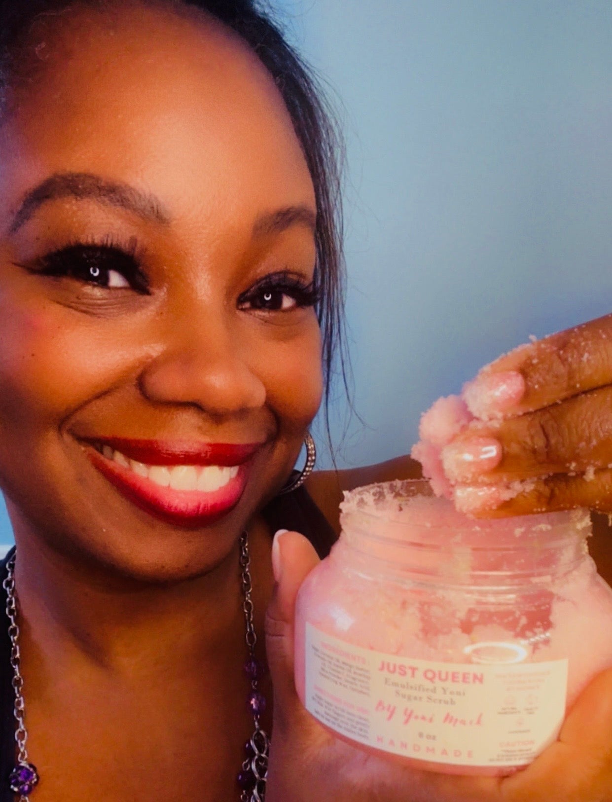 Just Queen – Emulsified Yoni Sugar Scrub (5oz & 8oz)