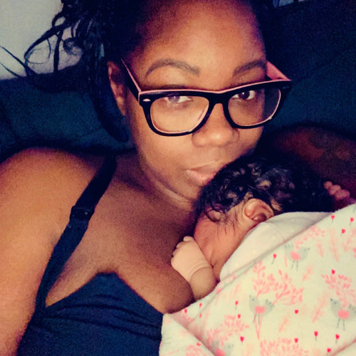 mom and baby