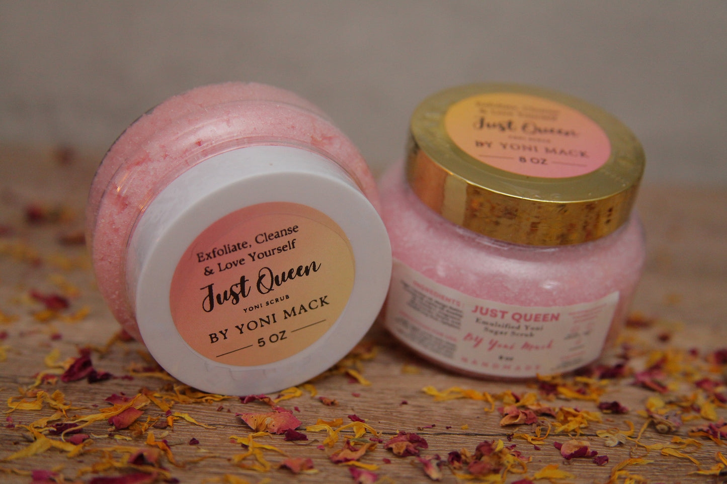 Organic Emulsified Sugar Scrub - Natural Body Polish for Melanated Skin
